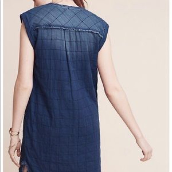 SOLD - cloth & stone | chambray tunic - Picture 2 of 8